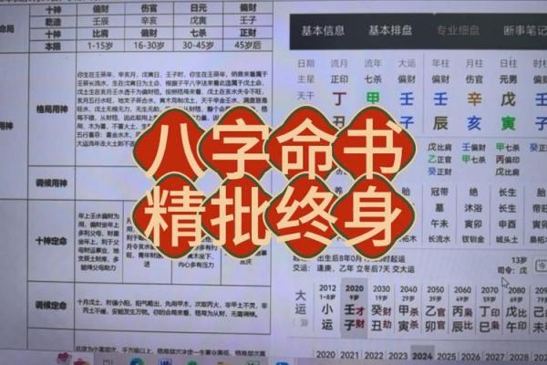 民间八字批命断语 民间八字命运测评与解读