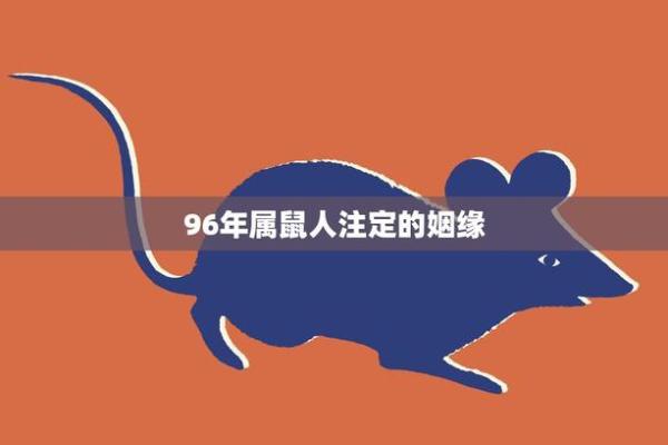 1996属鼠男生的姻缘,1996年属鼠男生的爱情运势